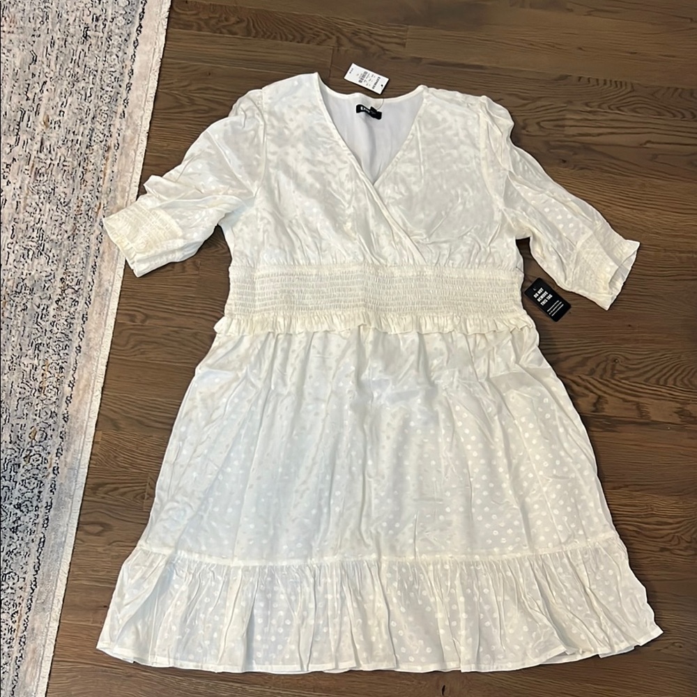 Express Casual Dress in White